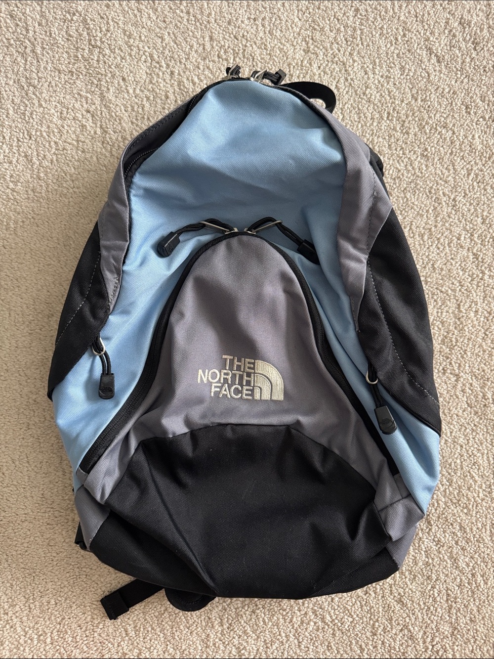 The North Face Pandora Mini Backpack - Blue Grey Daypack